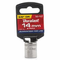 Duralast 3/8in Drive 14mm 6 Point Socket