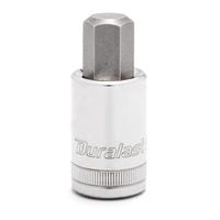 Duralast 1 2in Drive 17mm Hex Bit Socket