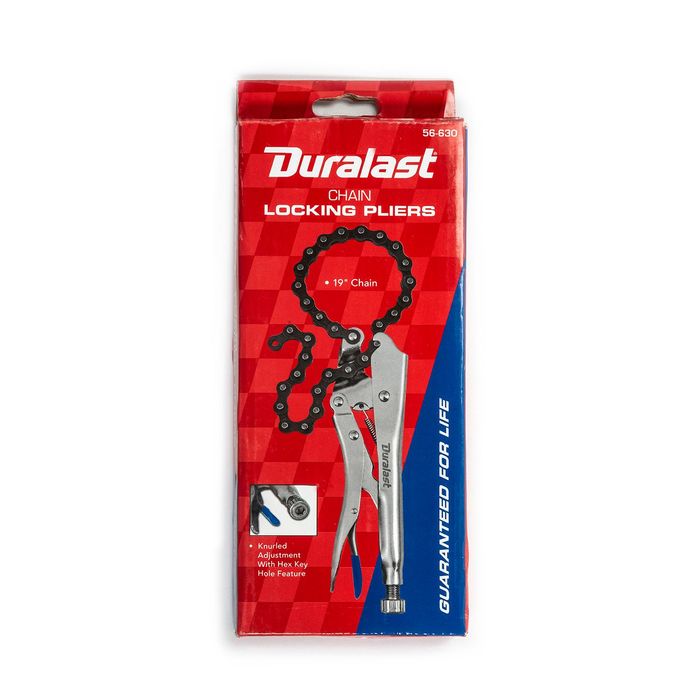 Duralast 19in Locking Chain Pliers
