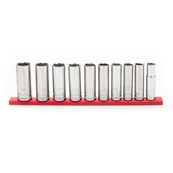 Duralast 3/8in Drive Metric Deep Socket Set 10 Piece