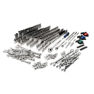 Duralast 1/4in, 3/8in and 1/2in Drive Mechanics Tool Set, 335 Piece