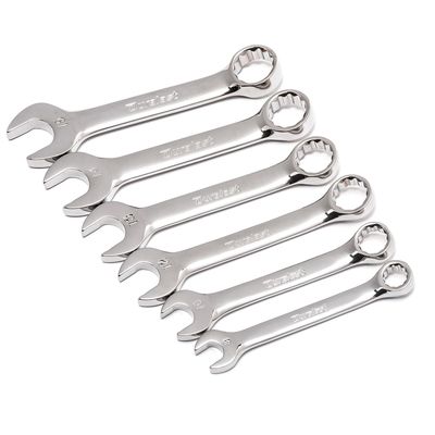 Duralast Metric Stubby Combination Wrench Set 6 Piece
