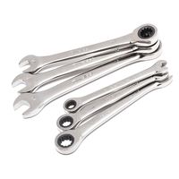 Duralast Metric Flex Head Ratcheting Wrench Set 6 Piece