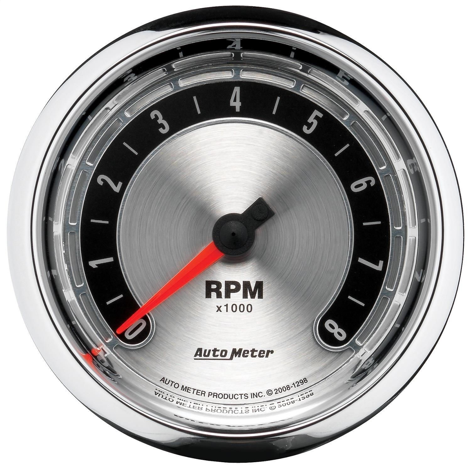 AutoMeter 3 3/8in 08,000 RPM American Muscle Tachometer Gauge