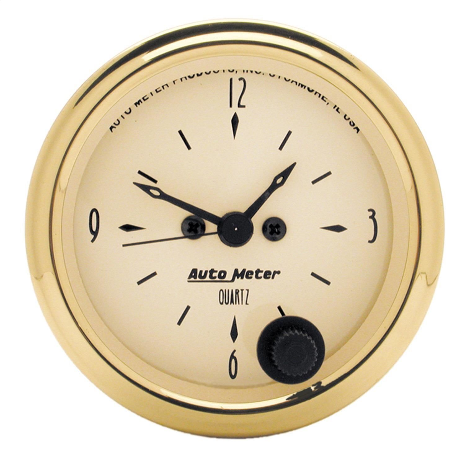 AutoMeter Golden Oldies Clock Gauge