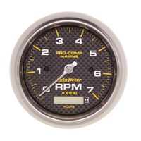 AutoMeter 5in 0-10,000 RPM Black II Sport-Competition In-Dash Tachometer Gauge