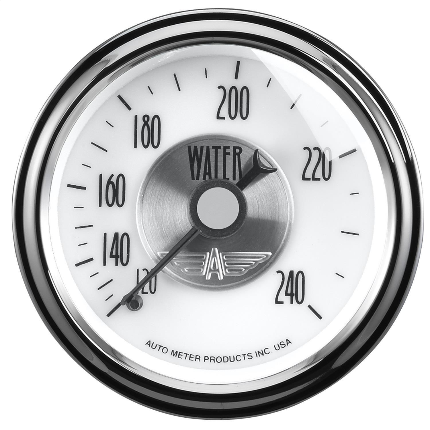 Auto Meter Prestige 2-1/16 Inch Coolant Temperature Gauge