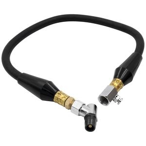 AutoMeter 24in Tire Pressure and Air Hose Assembly with 45 Degrees Bullet Chuck