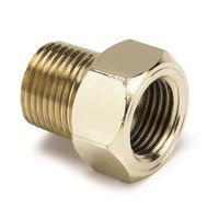 AutoMeter 3/8in NPT Male Mechanical Fitting Gauge Adapter
