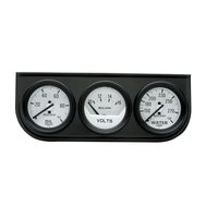 Auto Meter 2313 Autogage Water Temperature Gauge Black dial/Black bezel, 2  5/8