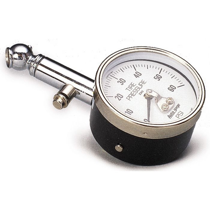 AutoMeter 0-60 PSI Auto Gage Tire Pressure Gauge