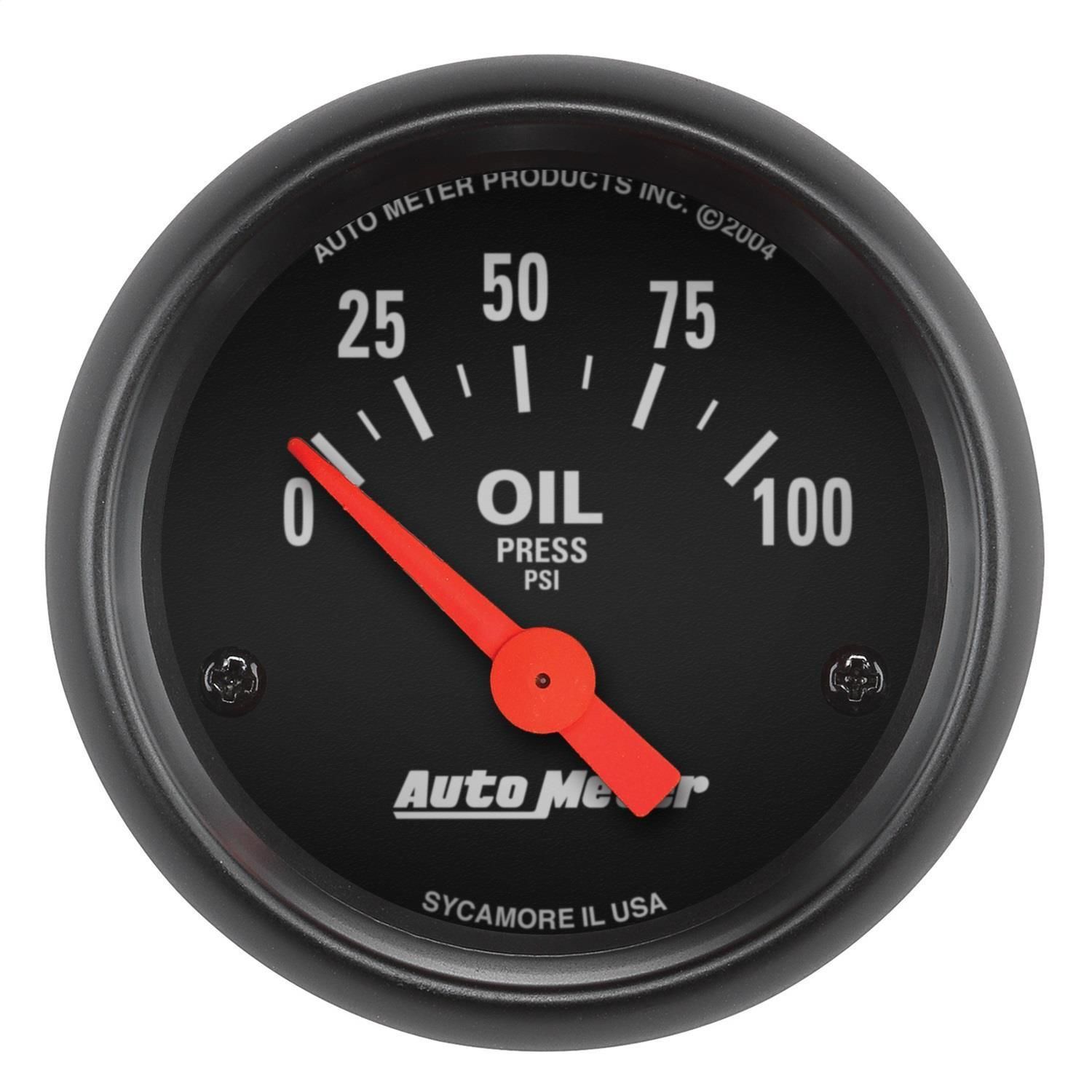 auto gauge oil pressure