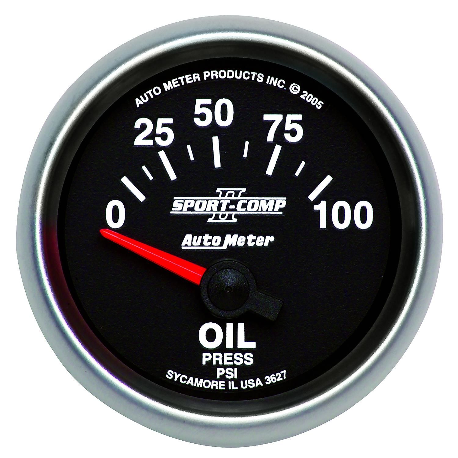 AutoMeter 2 1/16in Oil Pressure Gauge