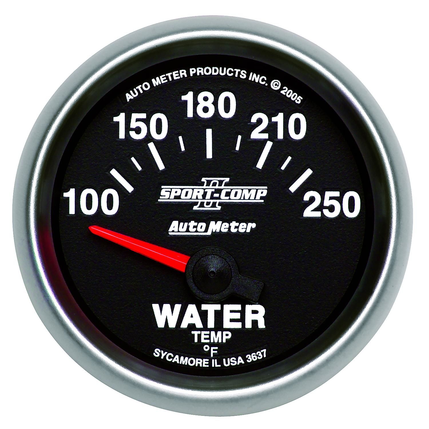 AutoMeter 2 1/16in Water Temperature Gauge