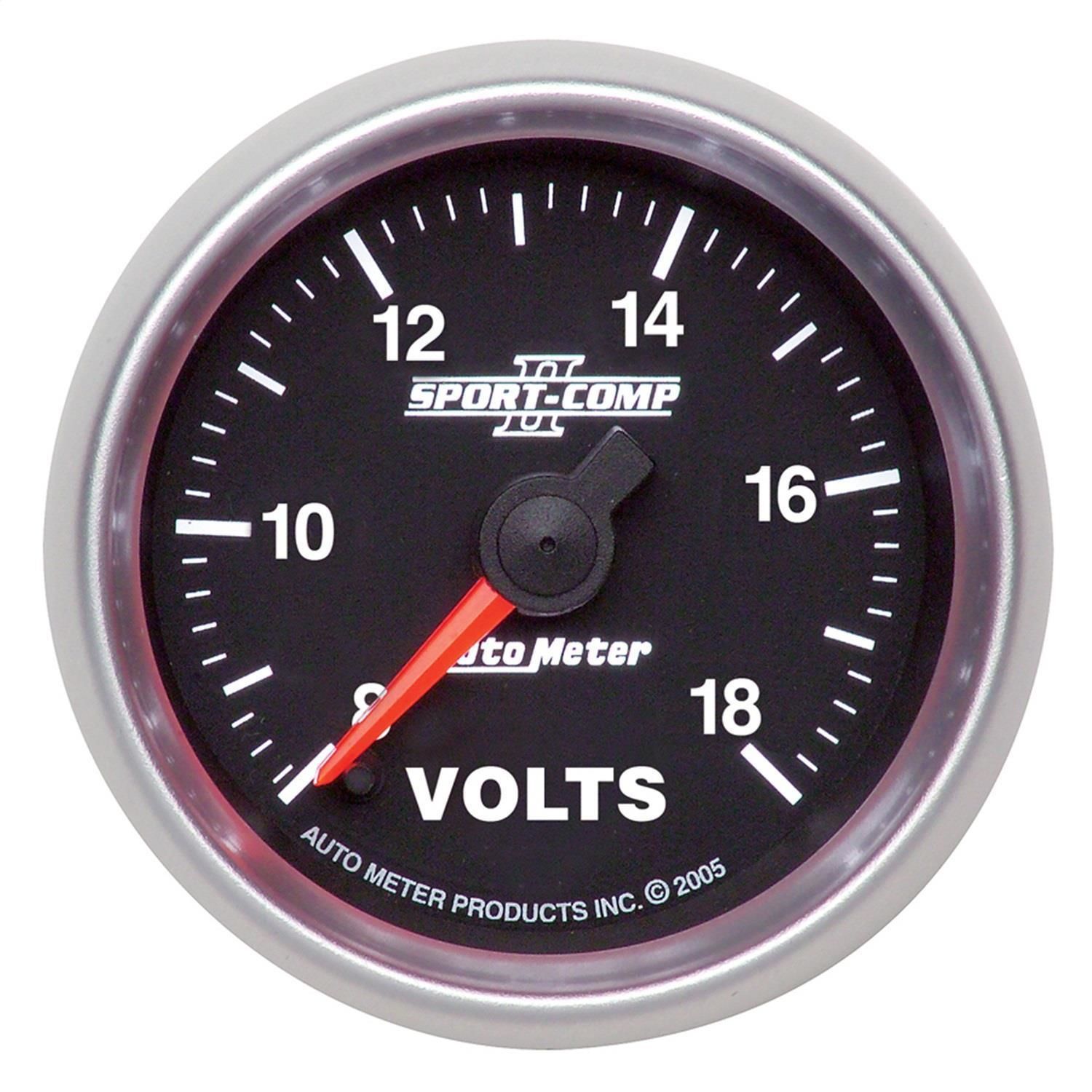 AutoMeter 2 1/16in 818 Volt II Digital Voltmeter Gauge