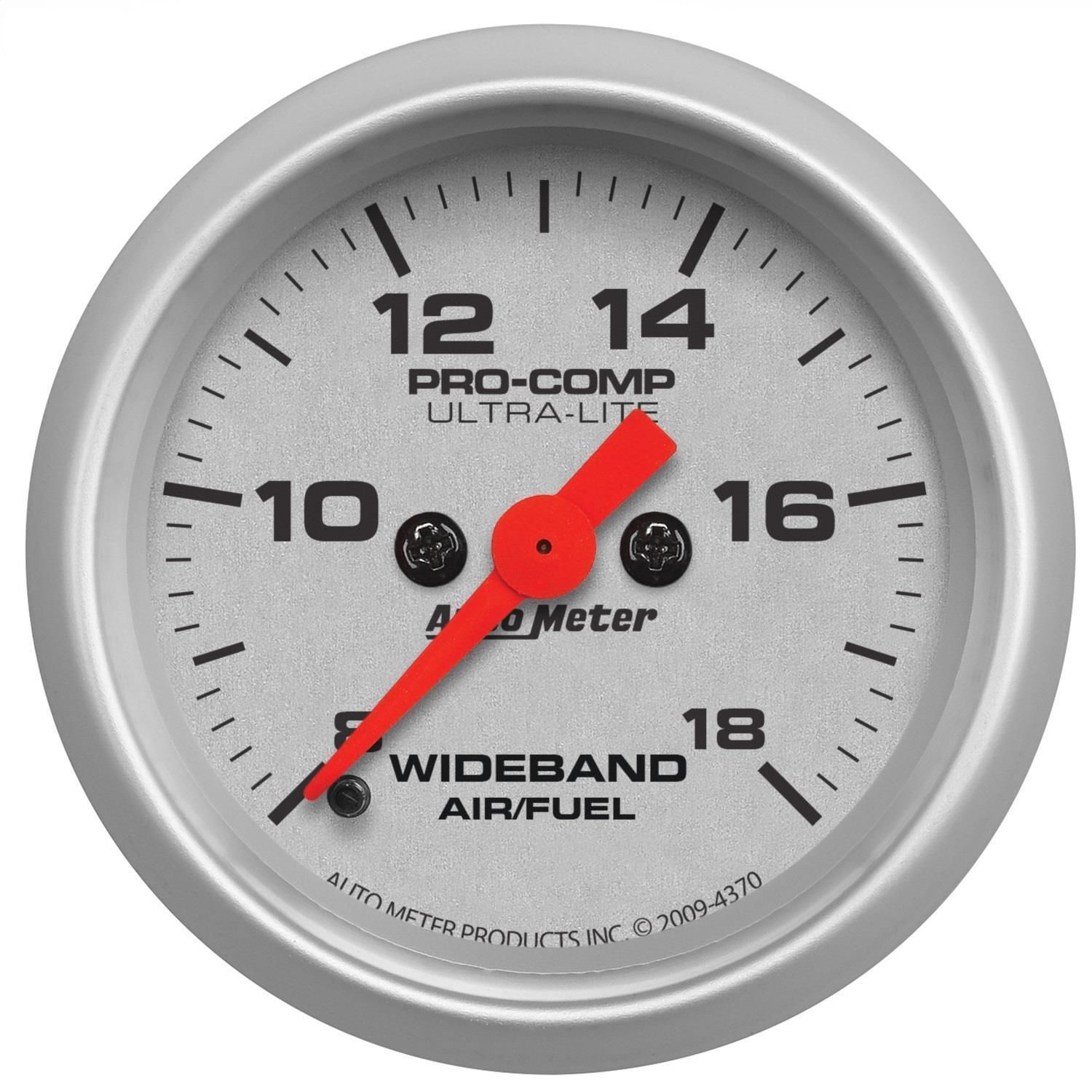 AutoMeter 2 1/16in UltraLite Air Fuel Ratio Gauge