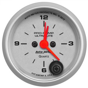 AutoMeter 4385 Ultra-Lite Panel Clock