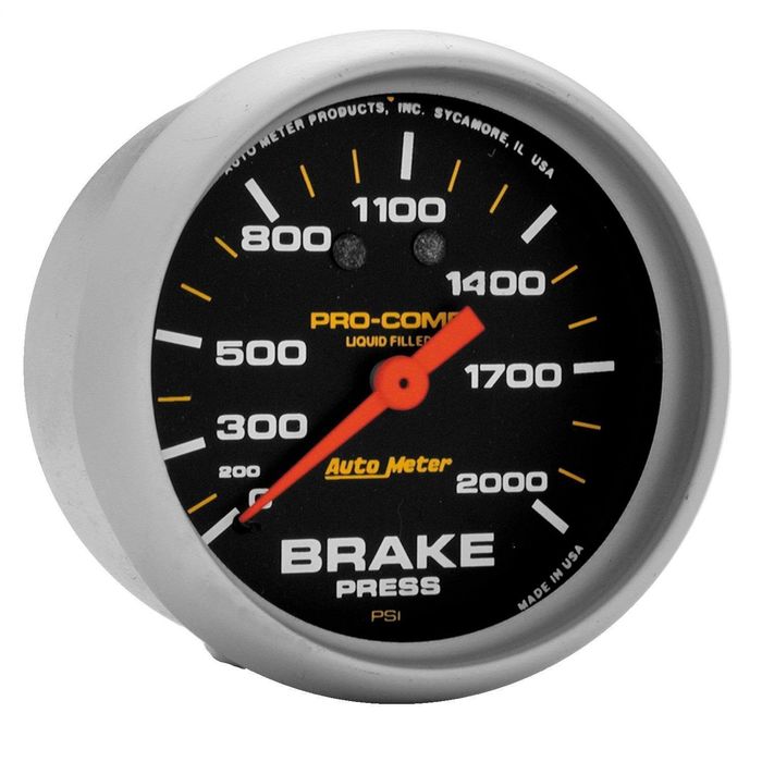 AutoMeter 0-2000 Brake Pressure AutoMeter 0-2000 Brake Pressure