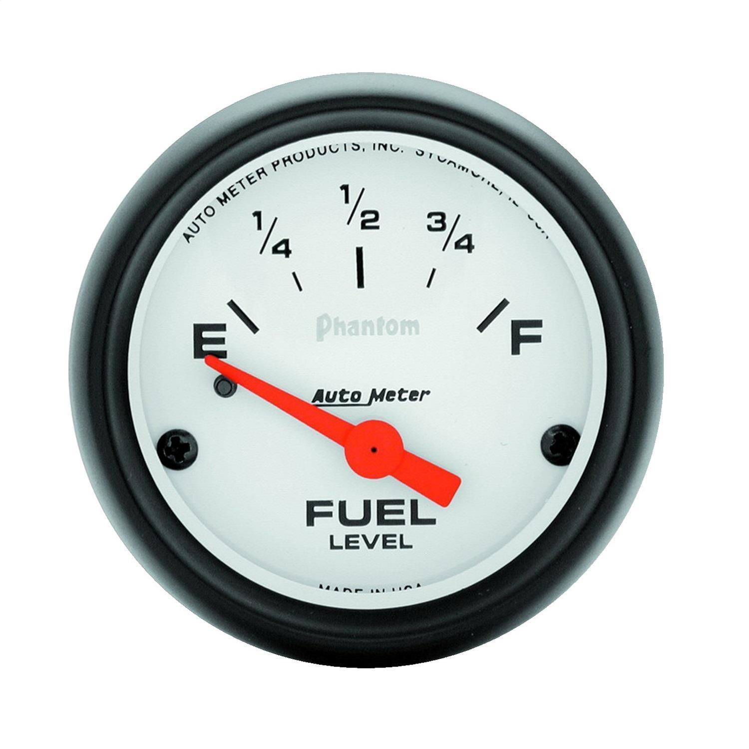 AutoMeter 2 1/16in 030 Ohms Phantom Fuel Level Gauge