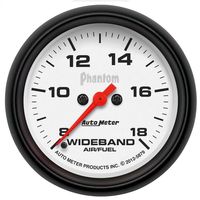 AutoMeter 2 5/8in Phantom Air Fuel Ratio Gauge