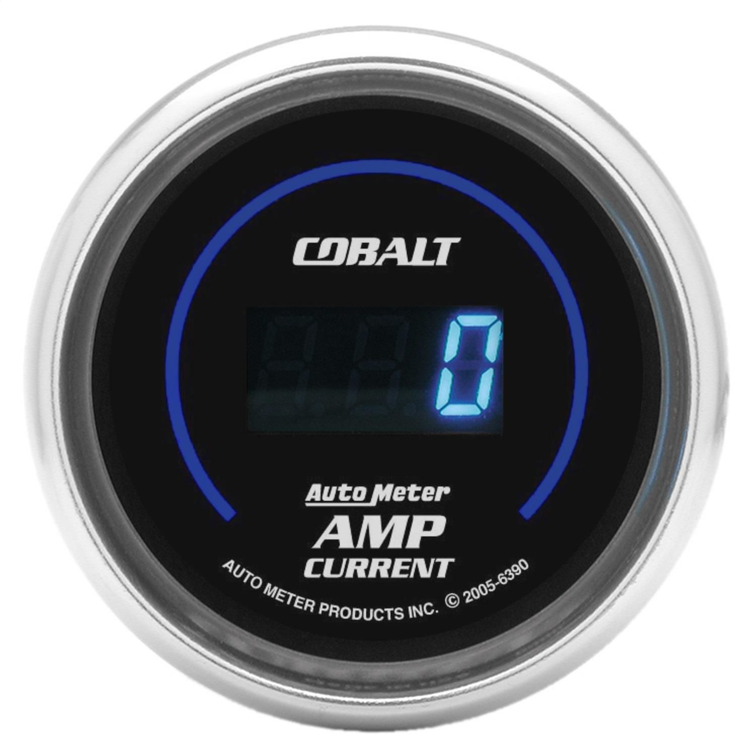 AutoMeter 2 1/16in 0250 Amp Cobalt Digital Amp Current Gauge