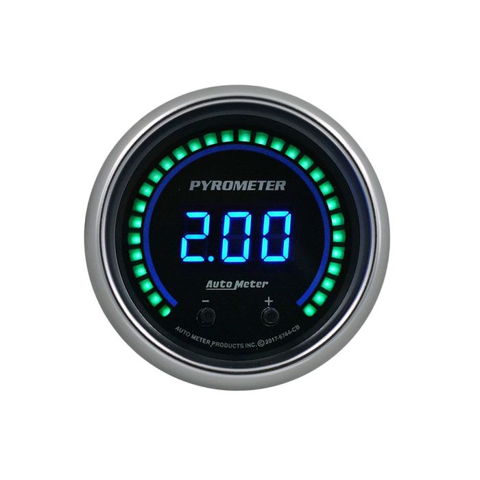 AutoMeter 2 1/16in Two Channel Selectable Cobalt Elite Digital ...