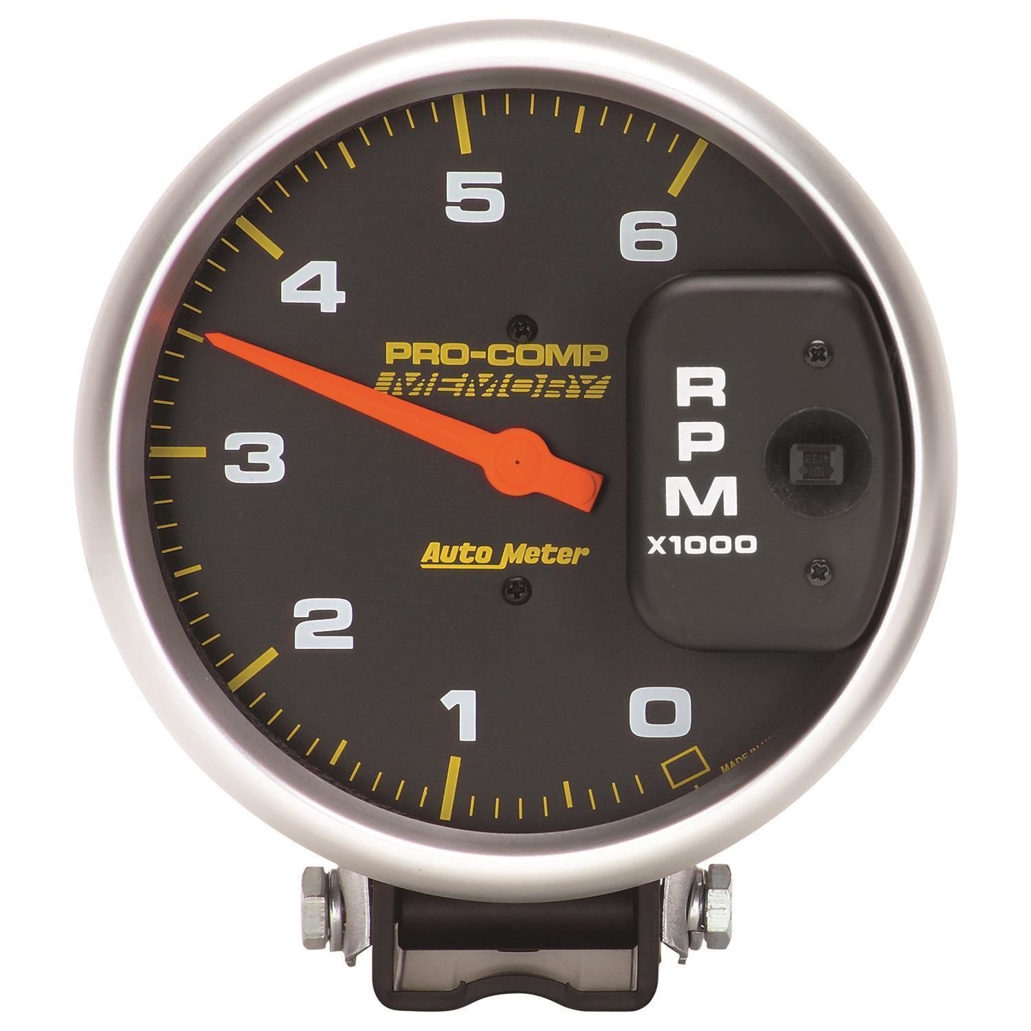 AutoMeter 5in 06,000 RPM Tachometer Gauge