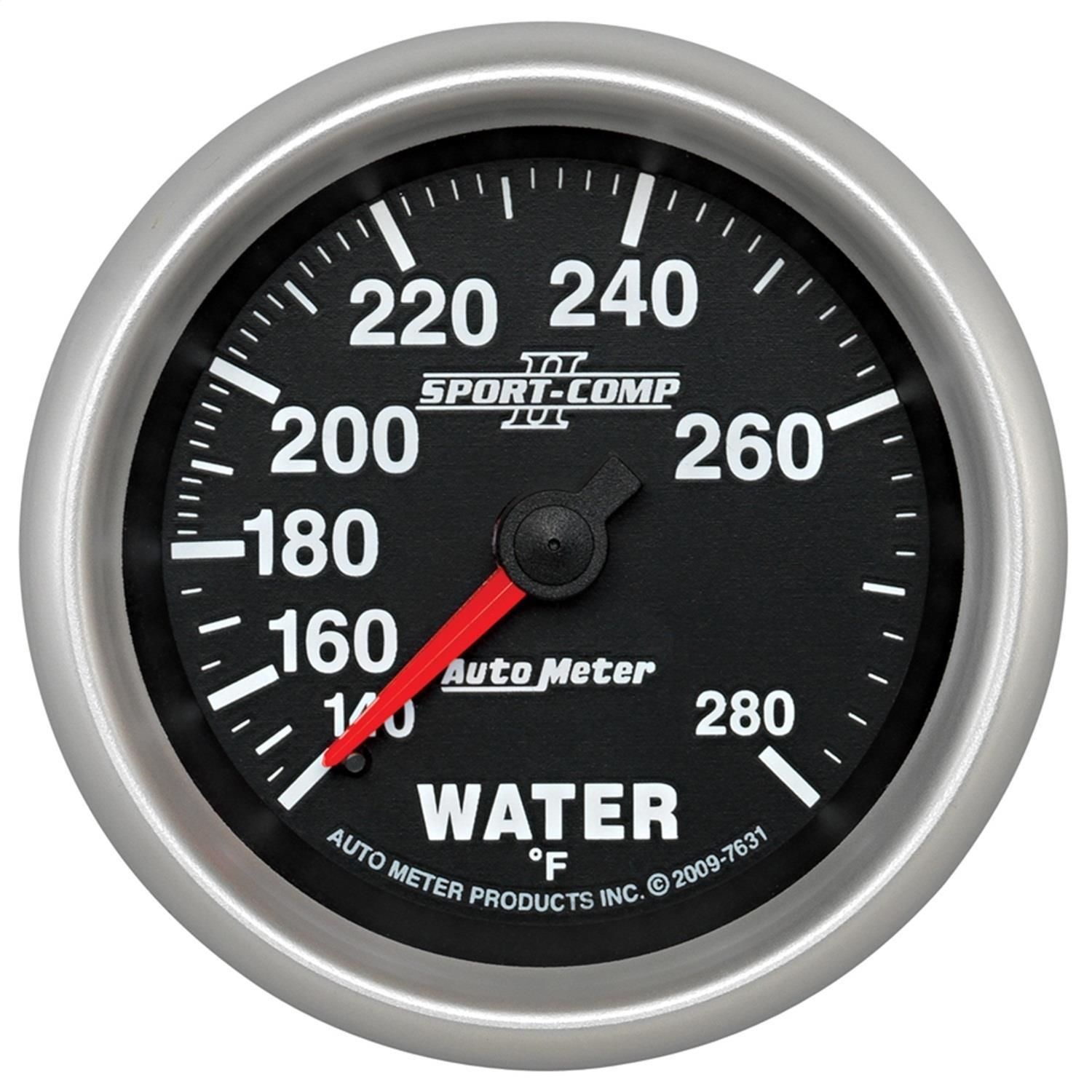 AutoMeter 2 5/8in 140280 Degree II Water Temperature Gauge