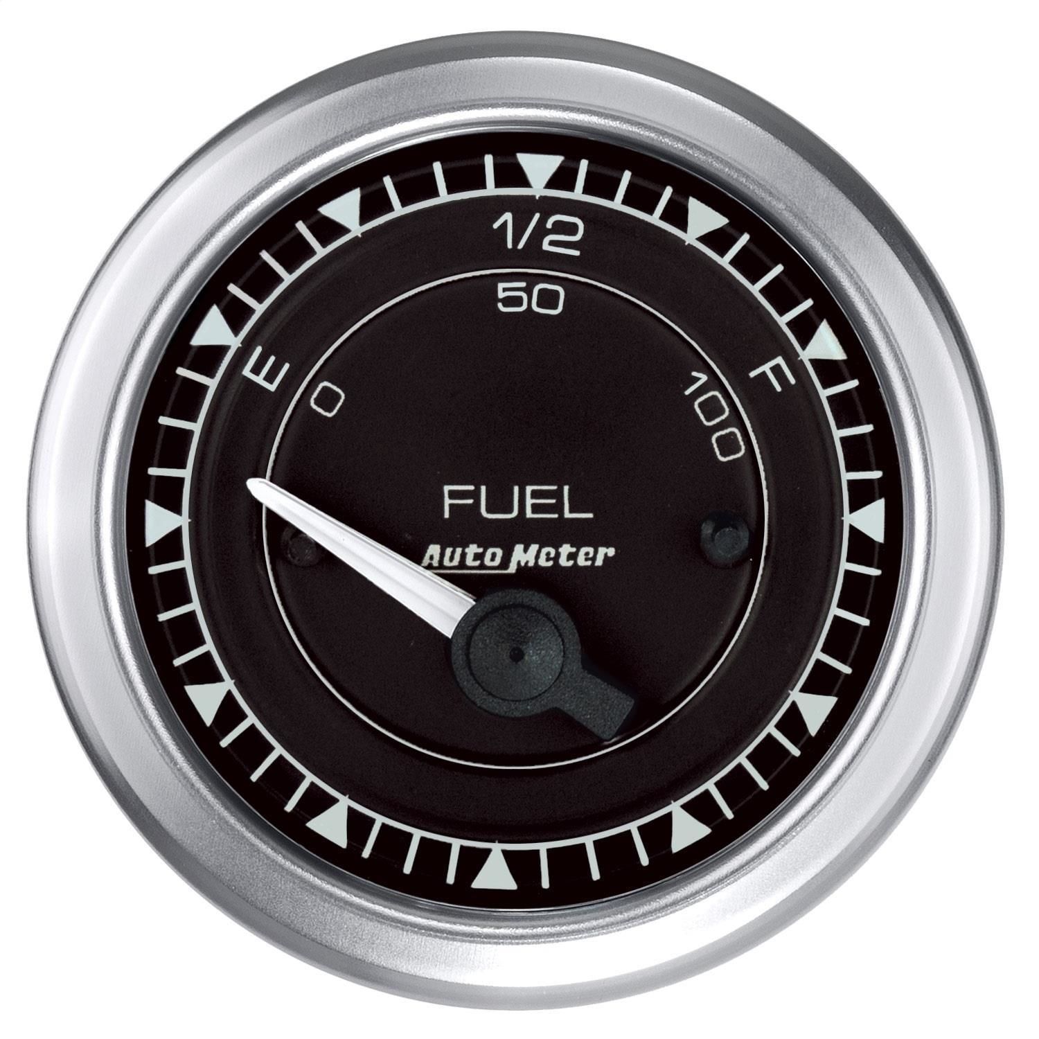 AutoMeter 2 1/16in 090 Ohms Chrono Fuel Level Gauge