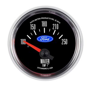 AutoMeter Ford 2 1/16in 100 to 250 Degrees Electric Temperature Gauge