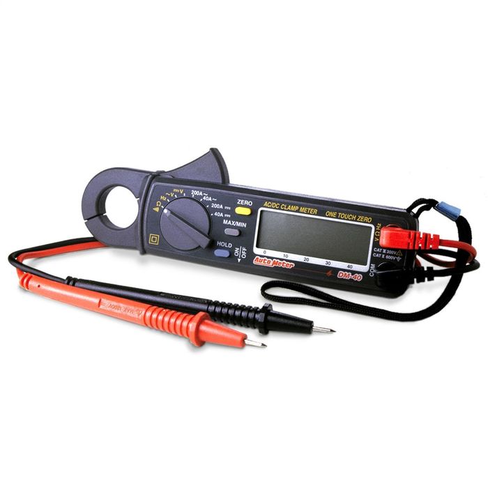 AutoMeter Digital Inductive Amp Probe and Multimeter