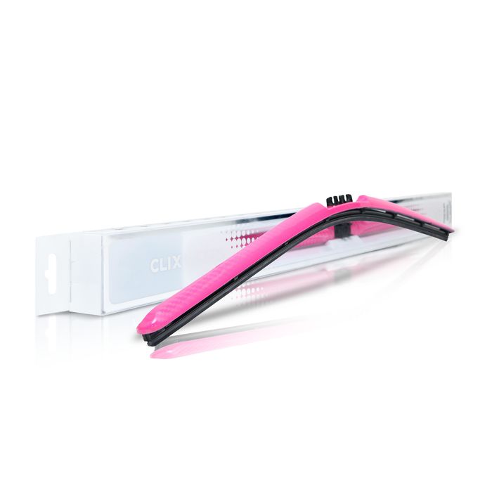 CLIX Wipers Pink Carbon 22in Clix Wiper All Weather Interchangeable Wiper Blade