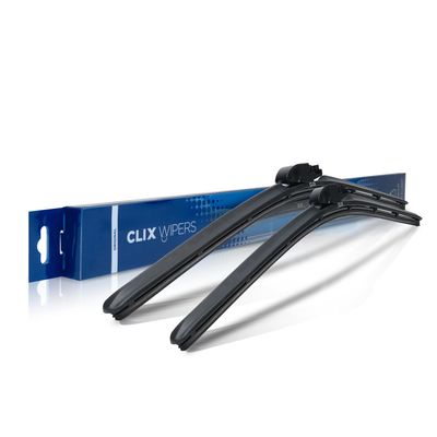 CLIX Wipers Black 24in 20in X Adapter All Weather Interchangeable Wiper ...
