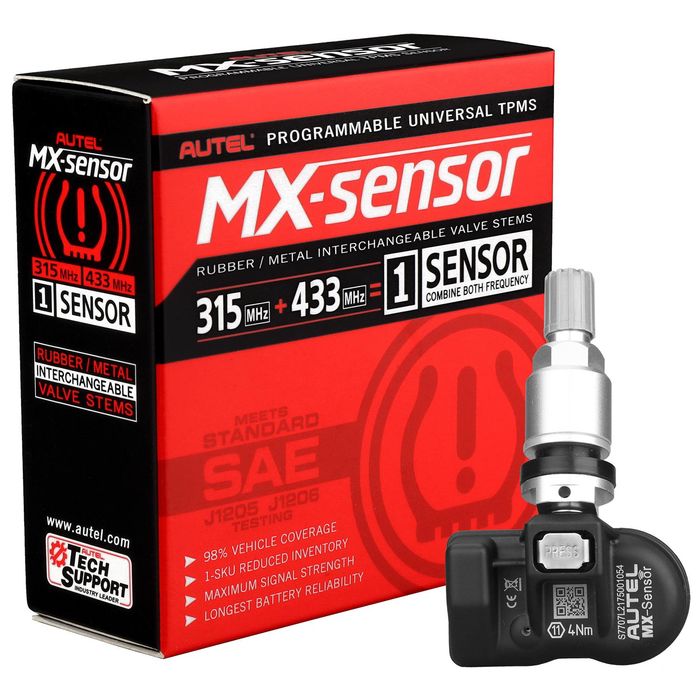 Autel MaxiTPMS TS508 TPMS Service Tool & 20 MX 1-Sensors (Press-In) - -  Tire Supply Network