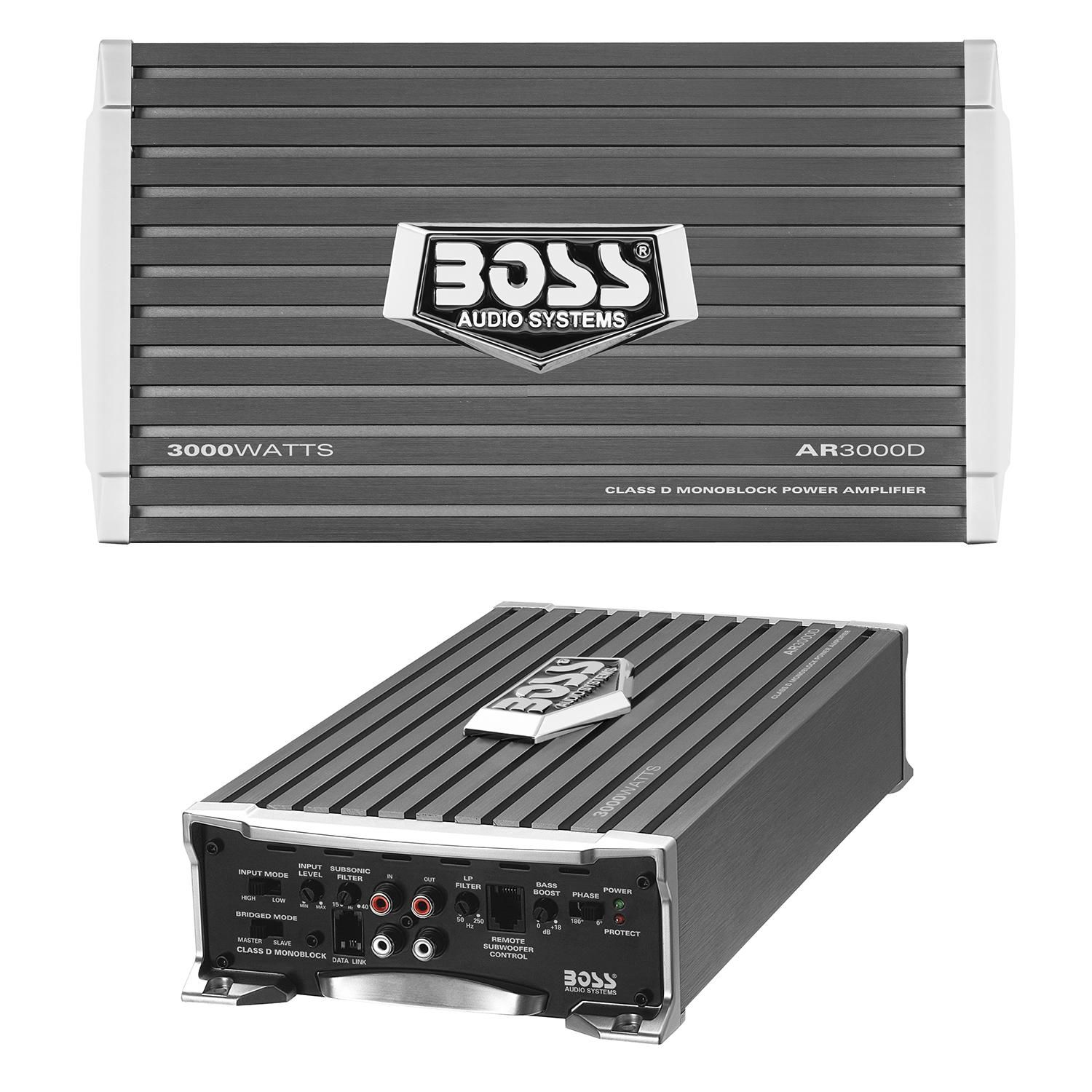 Boss Audio Systems Armor 3000 Watt Class D Mono Block Amplifier