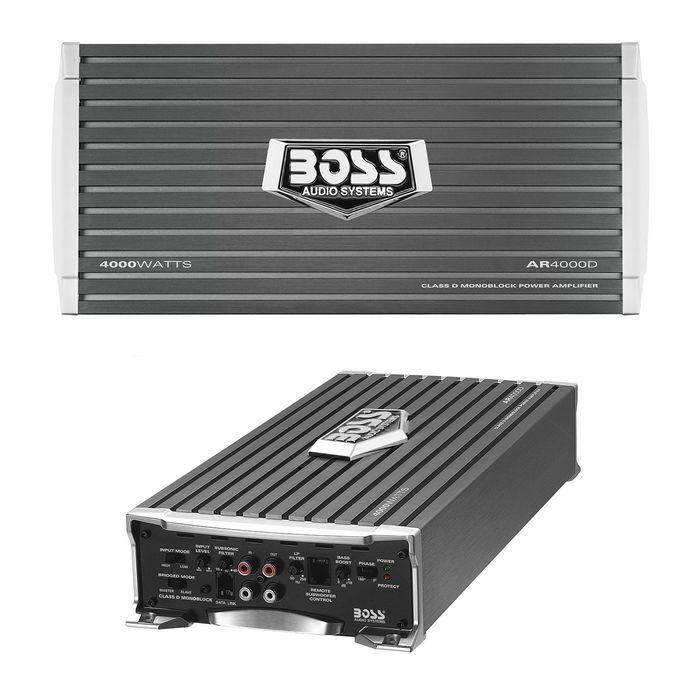 クラスD 4000W Armor AR4000D Boss Audio アンプ モノブロック