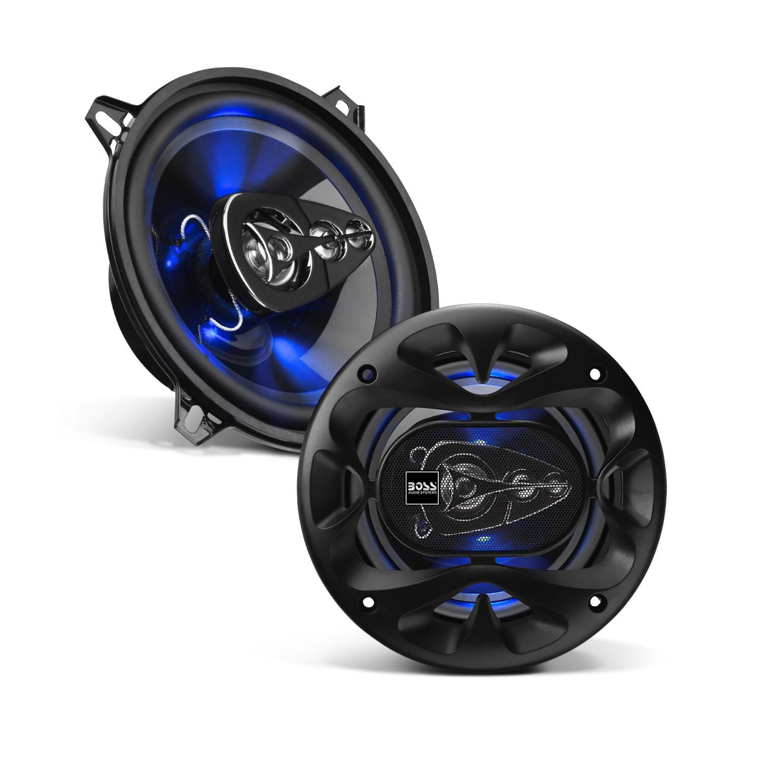 Boss Audio 5 1/4in 4 Way Speakers with LED