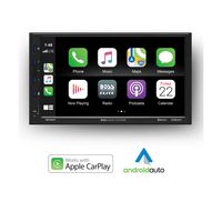 BOSS Audio Systems BVCP9690A Car Stereo - Apple CarPlay, Android Auto,  Double Din, 6.75 Inch Touchscreen, Bluetooth, CD DVD Player, AM/FM Radio  Receiver, Wireless Remote Control, USB