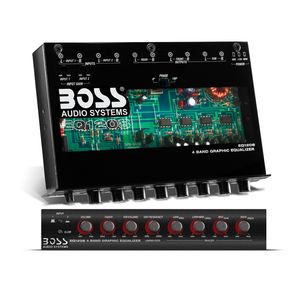 Boss Audio 4 Band Pre Amp Equalizer