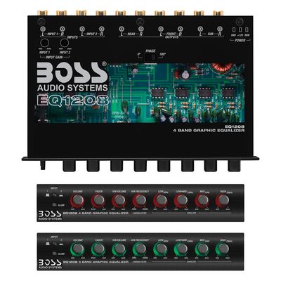 USA-BOSS-Audio イコライザー ＜AVA1210 7 Band PreAmp.Equalizer＞-