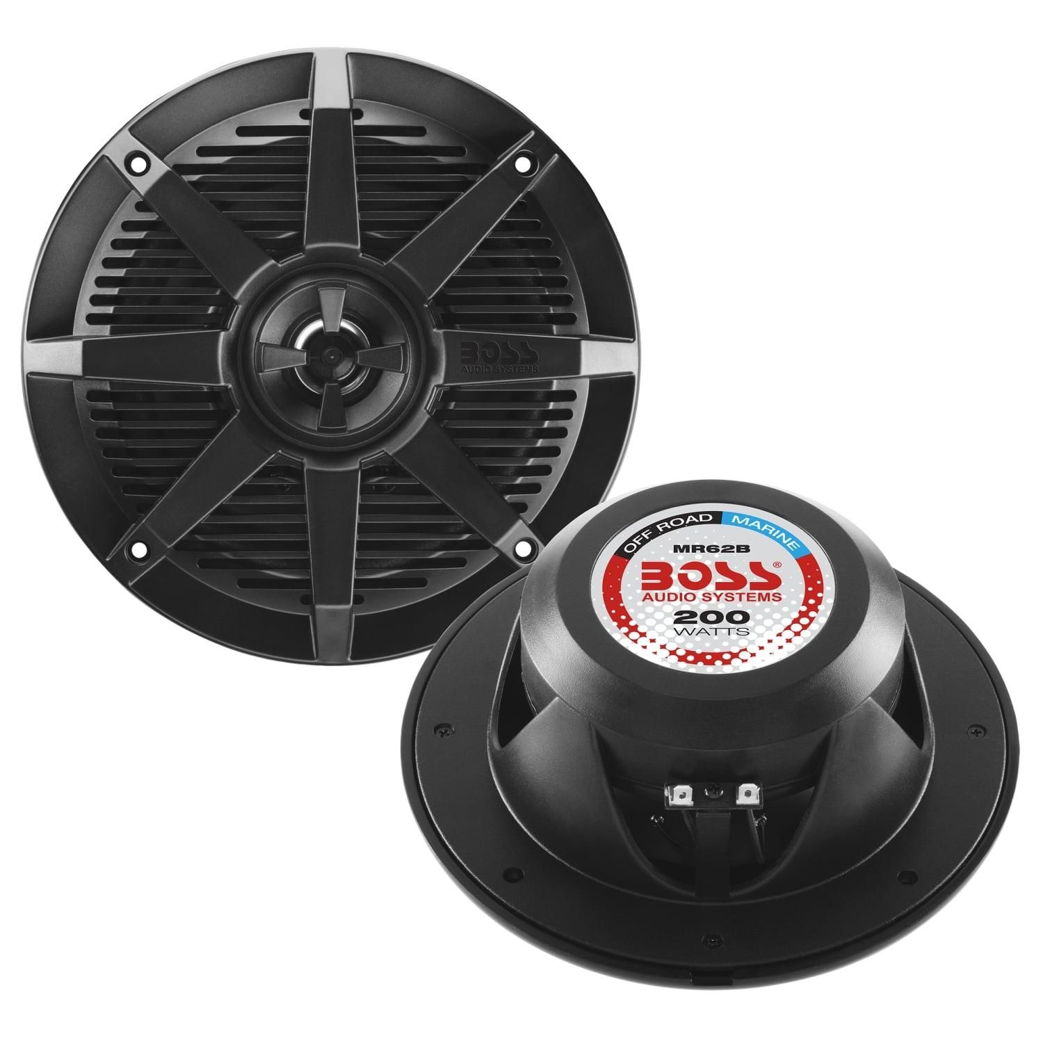 Boss Audio Systems 6.5 in. Marine Speakers Black