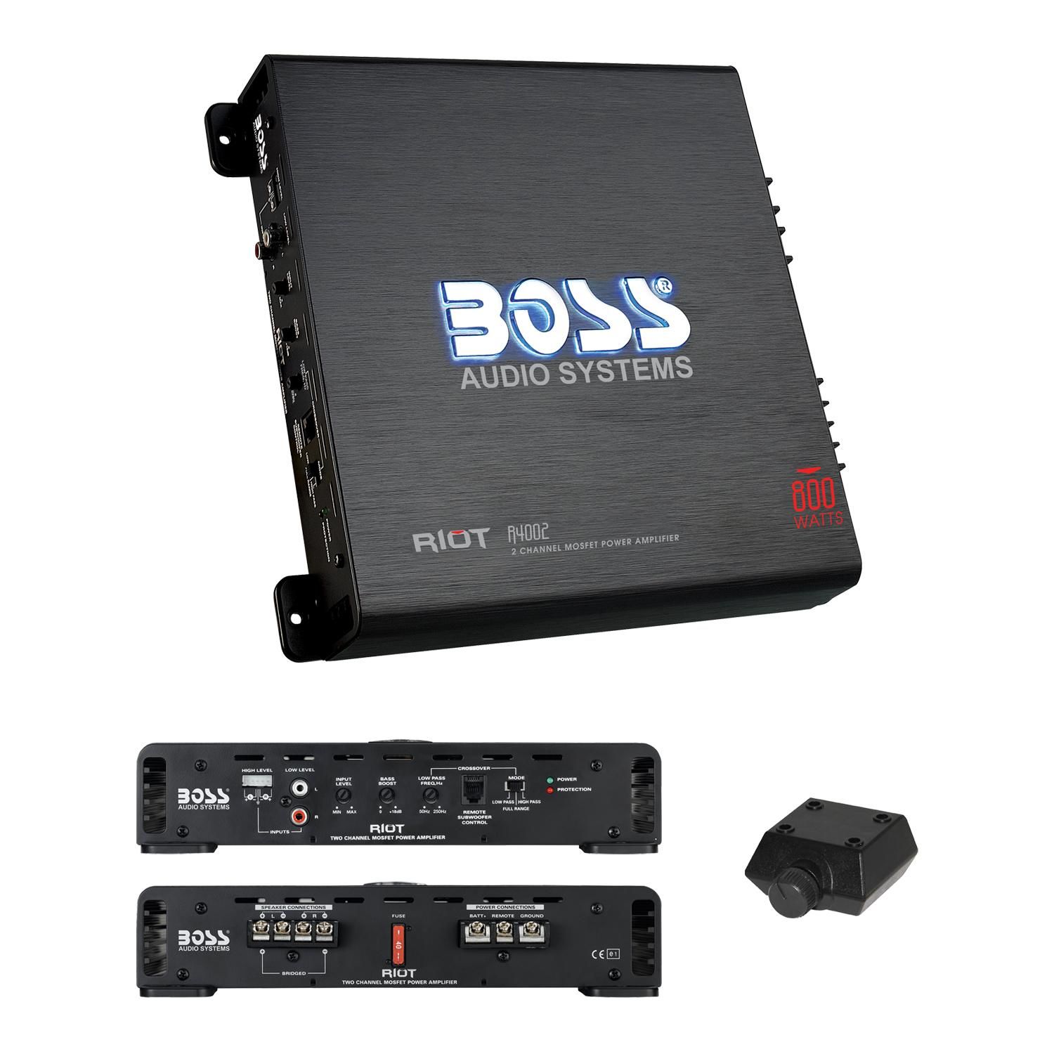 Boss Audio Systems 800 Watt 2 Channel Amplifier