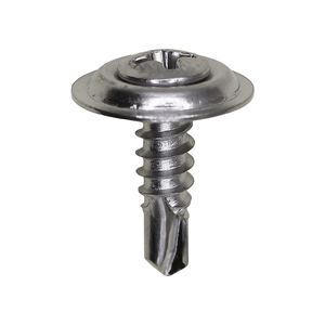 Viti Lamiera Testa Panella Phillips #8 X 5/8 – Acciaio Nero (50 Pz)