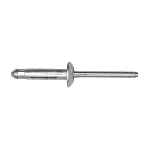 Auveco 3/16in Diameter 3/16in, 3/8in Grip, Klamp Tite Rivet 50 Piece