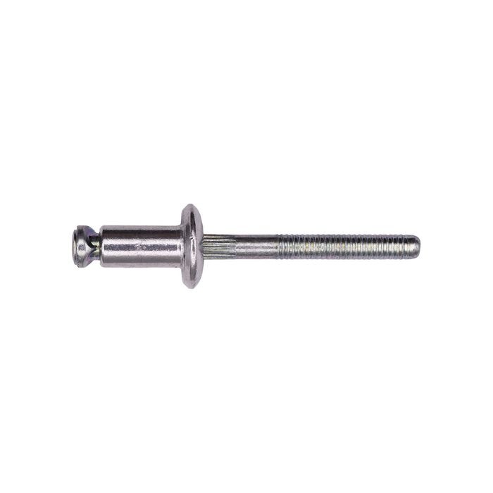 Auveco 1/4in Diameter 7/64in, 11/64in Grip, Peel Type Rivet 25 Piece