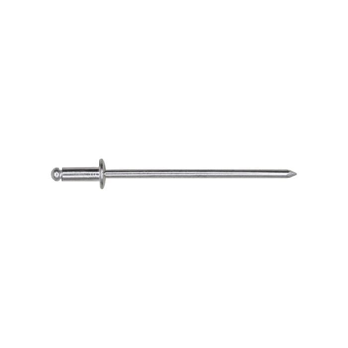 Auveco 3/32in Diameter 1/32in, 1/8in Grip, Panel Blind Aluminum Rivet ...