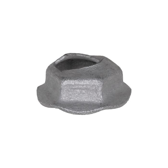 Auveco 6mm Stud 11mm Hex Zinc, Self-Threading Nut 50 Piece