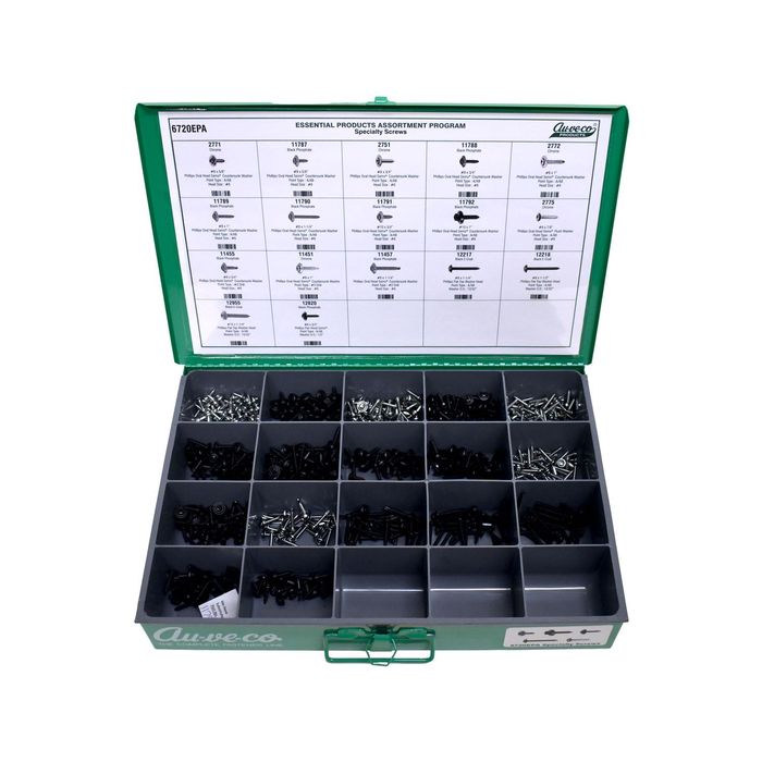 Auveco Specialty Screws Essential Product Assortment