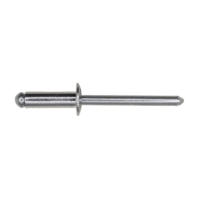 Auveco 3/8in Diameter Grip 1/4in -3/8in AD66BS, Pan L Rivet Dome 500 Piece
