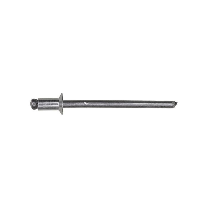 Auveco 7/32in Diameter Grip 1/16in -1/8in, Pan L Rivet Countersunk AK42ABS